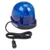 Police Revolving Light 4 Magnet Blue thumbnail 1