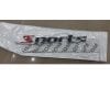 Sports Metal Logo Black Red Pair thumbnail 2