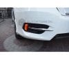 HONDA CIVIC REAR CHROME BUMPER LIGHT TRIM 2016-2021 thumbnail 9