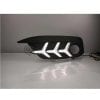 Honda Civic Fog Lamp DRL Cover V3 Mustang Style 2016-2021 thumbnail 4