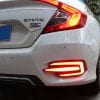 Honda Civic Rear Bumper Brake Lamp Lava Style 2016 - 2021 thumbnail 1