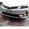 Toyota Corolla Facelift Mustang Style DRL Fog Lamp Cover 2017-2020 thumbnail 1