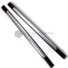 Roof Rail Silver Black for Toyota Hilux Revo 2016-2022 thumbnail 1