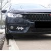 Honda Civic Fog Lamp Cover Drl Heartbeat Style LED 2016-2021 thumbnail 4