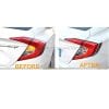 Honda Civic Tail light Chrome Trim 2017-2021 thumbnail 2