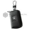 Honda Leather Zipper Key Chain thumbnail 1