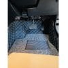 Honda Civic 9D Diamond Floor Mats Black with Grey Grass 2016-2021 thumbnail 4