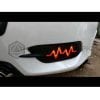 Honda Civic Rear Bumper LED Light Heartbeat Style 2016-2021 thumbnail 13