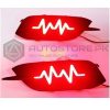 Honda Civic Rear Bumper LED Light Heartbeat Style 2016-2021 thumbnail 7