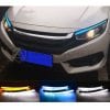 Honda Civic Running DRL Eye Brow Style 2016-2021 thumbnail 2