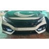 Honda Civic SI Front Bumper Body Kit With DRL 2016-2021 thumbnail 1