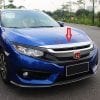 Honda Civic Bonnet Chrome Trim 2016-2021 thumbnail 2