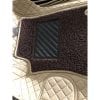 Toyota Corolla 9D Diamond Floor Mats Beige with Coffee Grass 2014-2020 thumbnail 2