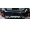 Honda Civic Bumper Diffuser Double Exhaust Sliver 2016-2021 thumbnail 3