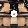 Honda Civic 9D Floor Mat Beige With Beige Grass 2016-2021 thumbnail 1
