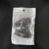 Honda Plastic Seat Belt Clip Pair Black thumbnail 3