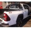 Toyota Hilux Revo Roll Bar Steel Hamer Black 2016-2019 thumbnail 6