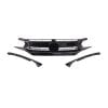 Honda Civic SI grill with Eyelid with Logo 2016-2021 thumbnail 5