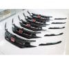 Honda Civic SI grill with Eyelid with Logo 2016-2021 thumbnail 4