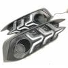 Honda Civic Fog Lamps DRL Cover Arrow Style 2016-2021 thumbnail 6