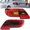 Toyota Corolla Eagle Eyes Red Smoke LED Back Light 2012-2014 thumbnail 1