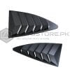 Toyota Corolla Quarter Glass Evo Rack Louver 2 Pcs 2014-2020 thumbnail 2