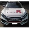 Honda Civic Type R Front Bumper Body Kit With DRL 2016-2021 thumbnail 10