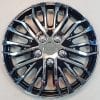 Black Chrome Wheel Cover - 14 Inches thumbnail 2