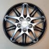 Silver And Black Wheel Cover 14 Inches thumbnail 2