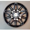 Silver And Black Wheel Cover - 14 Inches thumbnail 2