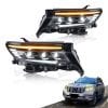 Toyota Prado Lexus Style Headlights V2 2009-2021 thumbnail 12