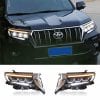 Toyota Prado Lexus Style Headlights V2 2009-2021 thumbnail 7