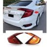 Honda Civic Sequential Running Lava Tail Lamp Without Smoke V3 2016-2021 thumbnail 1