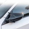 Honda Civic Carbon Fiber Side Mirror Cover Batman Style 2016-2021 thumbnail 4