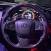 Honda Civic Carbon Fiber Steering Wheel 2016-2021 thumbnail 7