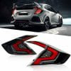 Honda Civic Audi Style Lava Tail Lamps 2016-2021 thumbnail 9