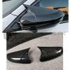 Honda Civic Carbon Fiber Side Mirror Cover Batman Style 2016-2021 thumbnail 1