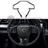 Honda Civic Steering Multimedia Carbon Fiber Trim 2016-2021 thumbnail 3