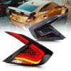 Honda Civic Snake Style Lava Tail Lamps 2016-2021 thumbnail 23