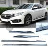 Honda Civic Carbon Fiber Lower Door Moulding 2016-2021 thumbnail 1