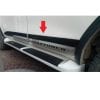 Toyota fortuner Matt Black Silver Big Door Moulding V3 2016-2023 thumbnail 3