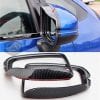 Honda Civic Rain Visor Side Mirror Carbon Fiber Trim 2016-2021 thumbnail 2
