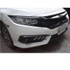 Honda Civic Fog lamp DRL Cover Mustang Style 2016-2021 thumbnail 4