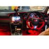 Honda Civic FC Carbon Fiber Dashboard Red Trim 2016-2021 thumbnail 5