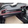 Honda Civic FC Carbon Fiber Dashboard Red Trim 2016-2021 thumbnail 2