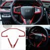 Honda Civic Steering Multimedia Red Trim 2016-2021 thumbnail 3