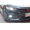 Honda Civic SI Mesh Grill Glossy Black 2016-2021 thumbnail 6