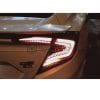 Honda Civic Snake Style Light Smoke Tail Lamps 2016-2021 thumbnail 4
