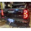Toyota Hilux Revo Rear Bumper Steel Hamer Matte Black 2016-2019 thumbnail 2