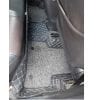 Toyota CHR 9D Diamond Floor Mats Black Grey Stitch With Grey Grass 2017-2019 thumbnail 2